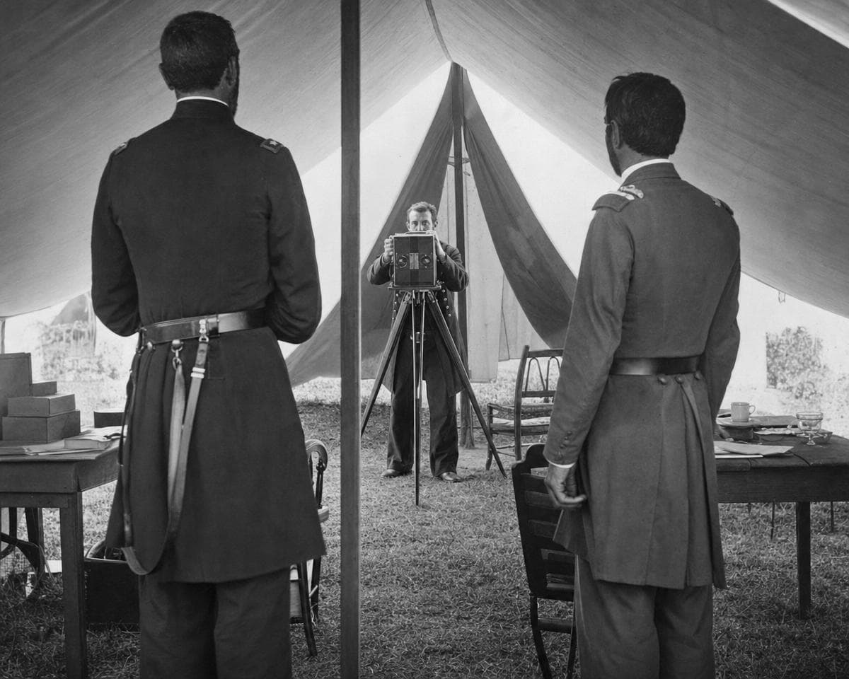Abraham Lincoln at Antietam